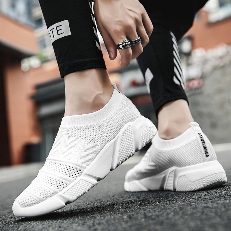 Large Size Couple's Anti Slip Wear-resistant Breathable Fashion Socks Outdoor Sports Shoes Casual Shoes One Foot Push