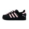 Originals Superstar 2 Abrasion Resistant Low Top Skateboard Shoes Women's Black Pink JI0079( Team927-)