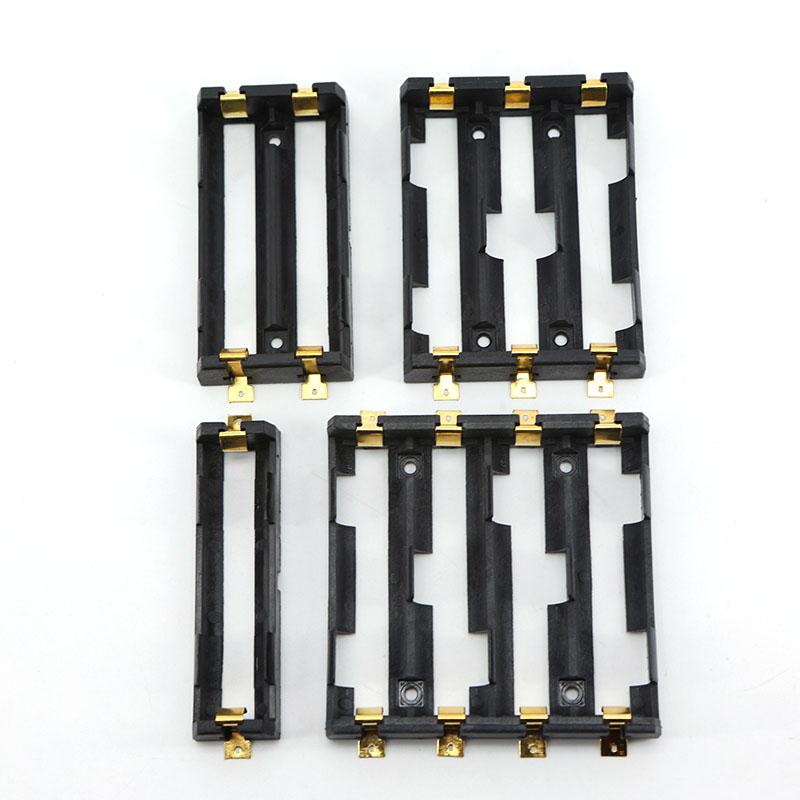 2 buc Baterie 18650 SMT 1X 2X 3X 4X port solt Suport SMD Cutie Baterii Cutie Depozitare Container Power Bank Pini Bronz Reîncărcabil
