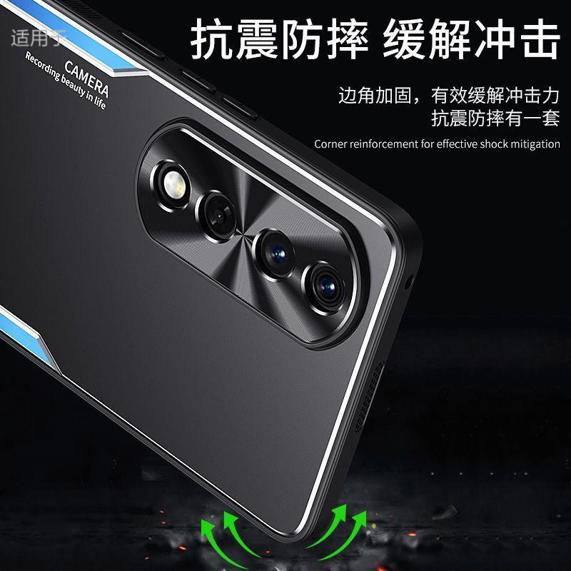 Applicable to Honor 11 mobile phone case, new Pro aluminum alloy matte anti-fingerprint all-inclusive anti-drop cover with bracket