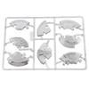 3D   Blocks Translucent      Shaped Toy Transparent