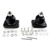 1Pair Front Upper Adjustable Camber Arm Tube Kits For 92-95 Honda Civic Eg + 92-00 Adjustable Camber Kit Red Car Accessories