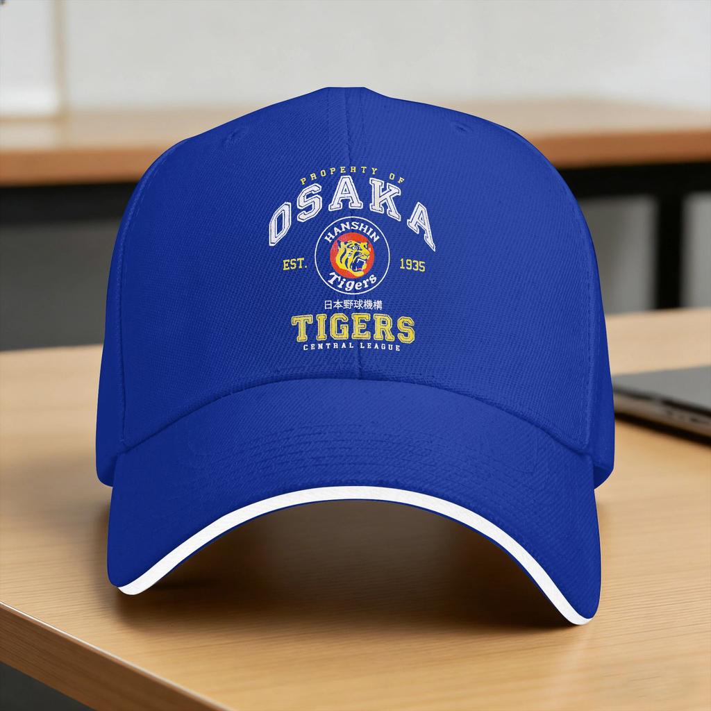 Property Of Osaka Tigers Worn Sun Baseball Cap Summer Fashion Trucker Hat For Men Women Kpop Rock Snapback Cap