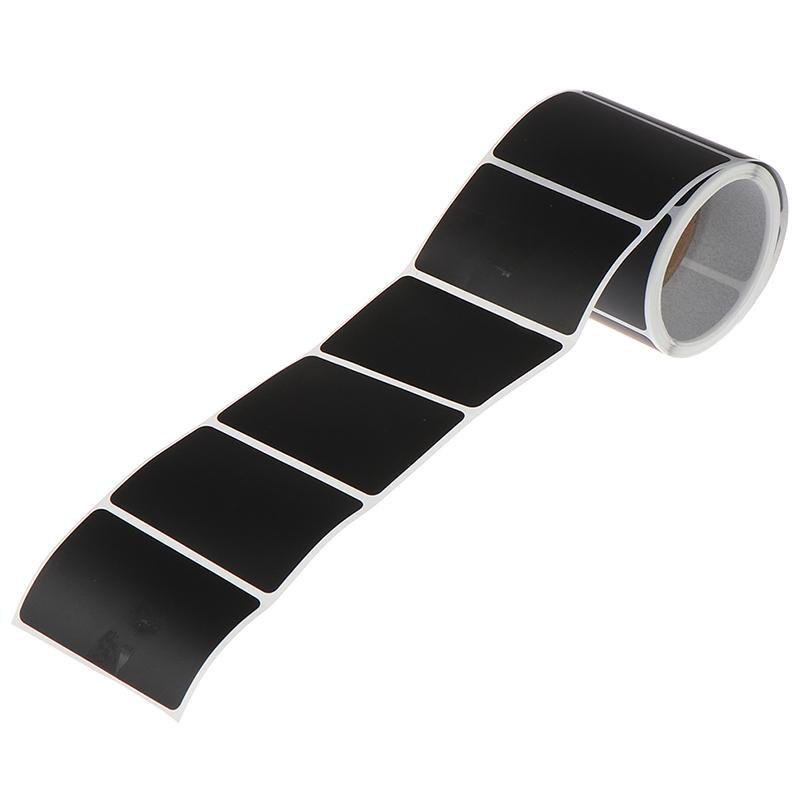 120Pcs/Roll Waterproof Sticker Kitchen Bottle Label Jam Jar Tag Blackboard Label