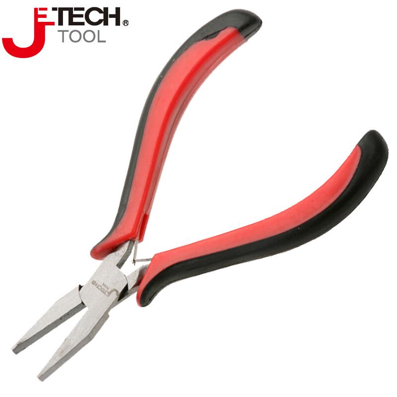 JETECH MP-5L 5-inch Chrome Vanadium Mini Flat Nose Pliers