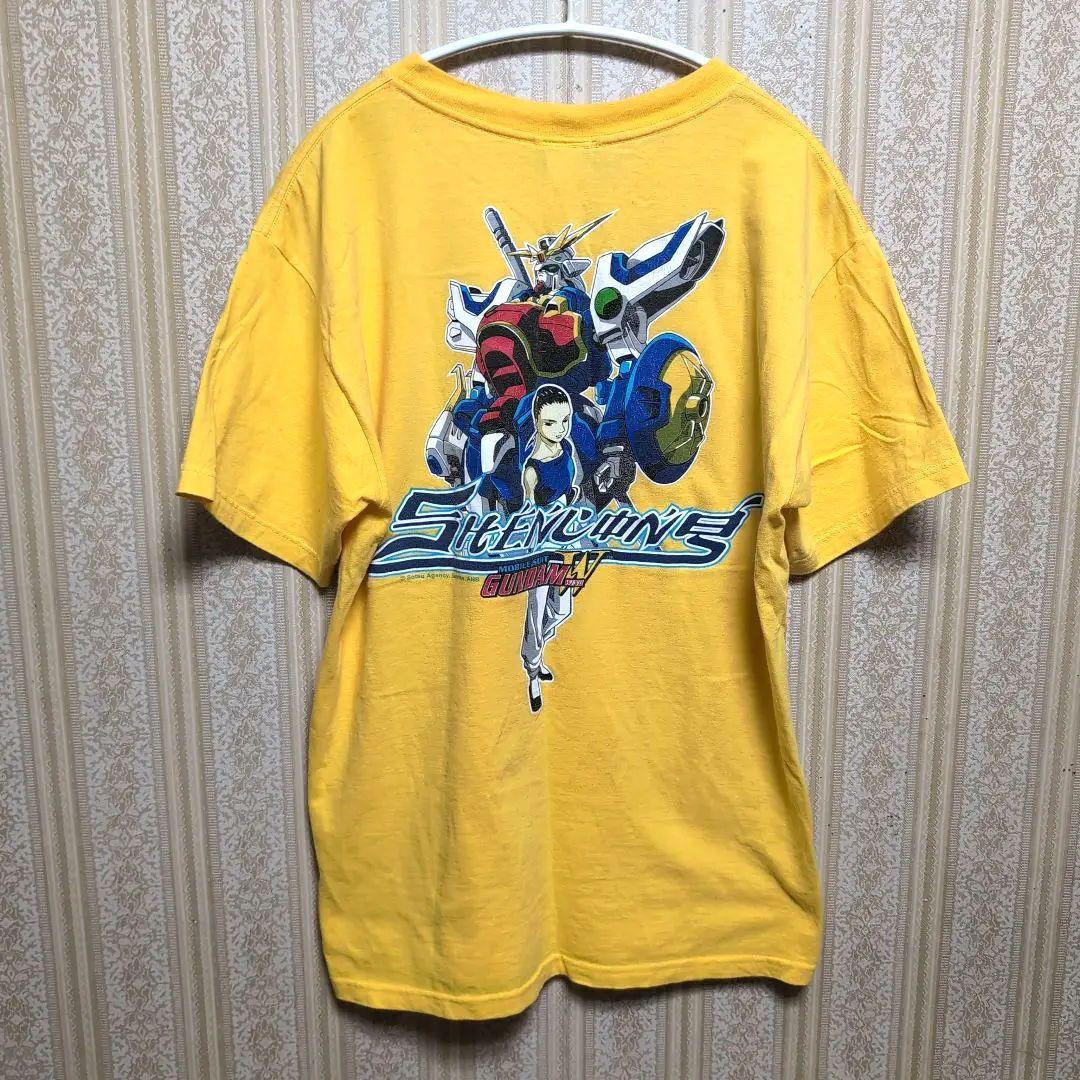 

[USED] North American version of New Mobile Suit Gundam Wing Zhang Wufei T-shirt anime T