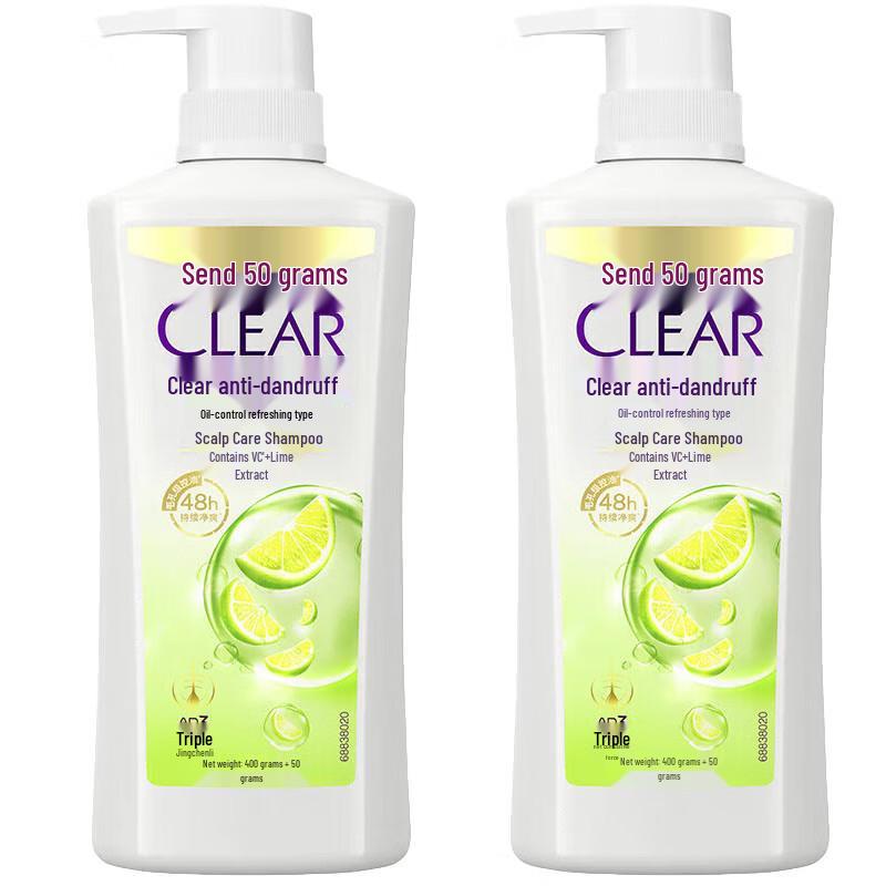 

Clear Anti-Dandruff & Oil Control Refreshing Shampoo