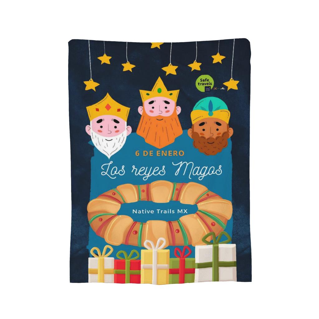 Día de los Reyes Magos Gift Blanket For Men Women Super Soft Cozy Throw Blankets for Bed 50x60 Inches Multi-size