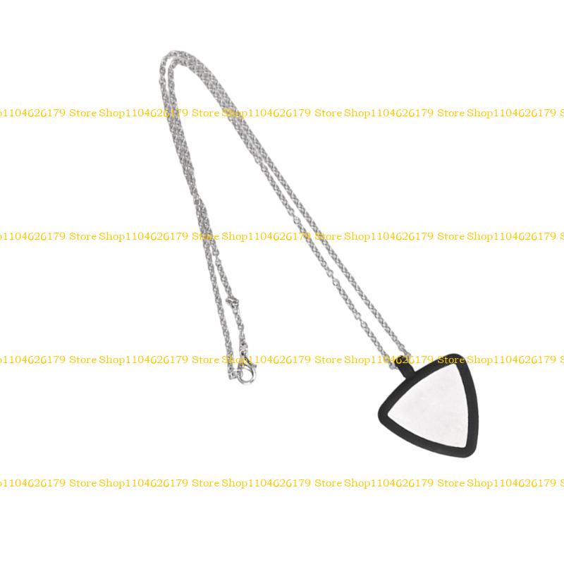 A1A2 Adjustable Silicone Necklace Guitar Accessory Necklace for Guitar Pick Organization Electric Bass Musician Present