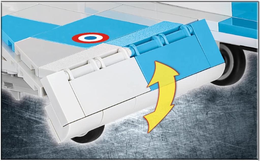 Cobi Armed Forces #5801 Mirage 2000-5 (French Army) 148 Scale [Military Blocks - COBI]