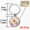 European Robin Friendship Gift Keychain Set - Exquisite Pendant Backpack Accessory