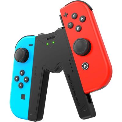 Switch Joy-Con Charging Grip Compatible with Nintendo Switch & OLED Model, Play While Charging