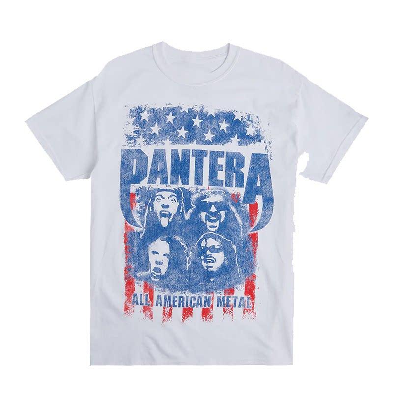 Pantera Pandora Dark Rock Punk Casual TShirt for Men and Women Luxury Brand Top  2026 New Band