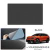 Car Suede Fabric Electrostatic Adsorption Sunroof Sunshade For VOLKSWAGEN ID.6 2022-PresentAuto Anti-UV Heat Insulation Skylight