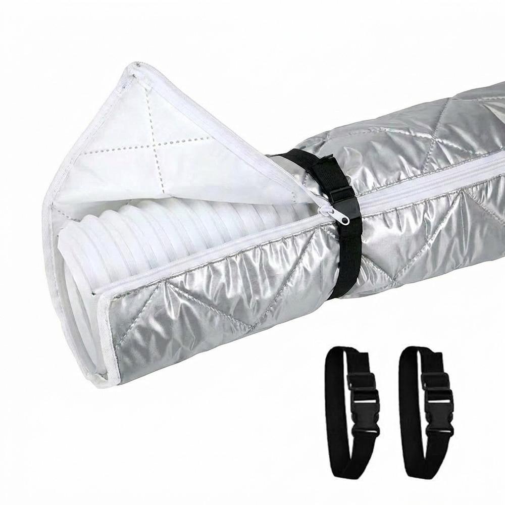 Waterproof Hose Insulation Cover Heat Insulation Exhaust Pipe Protection Cover  Indoor Room Use