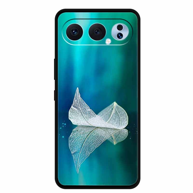 Case For Honor 500 Pro 5G 2025 Fashion Black Edge Soft TPU Silicone Covers For Honor 500 Pro Cases Painted Flowers Shells Fundas
