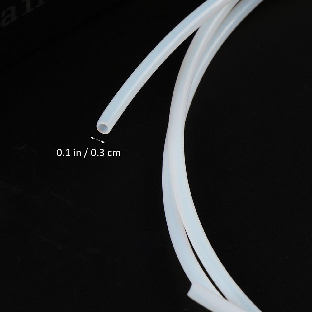 2Pcs 3D Printer Tube Ptfe 2Mm Id 3Mm Od High Temperature Low Friction Resistant Filament Feeding Pipe Accessories