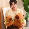 23cm Fluffy Capybara Plush Doll Kawaii Capybara Stuffed Toy Simulation Stuffed Animals Kids Juguetes Birthday Gift Home Decor