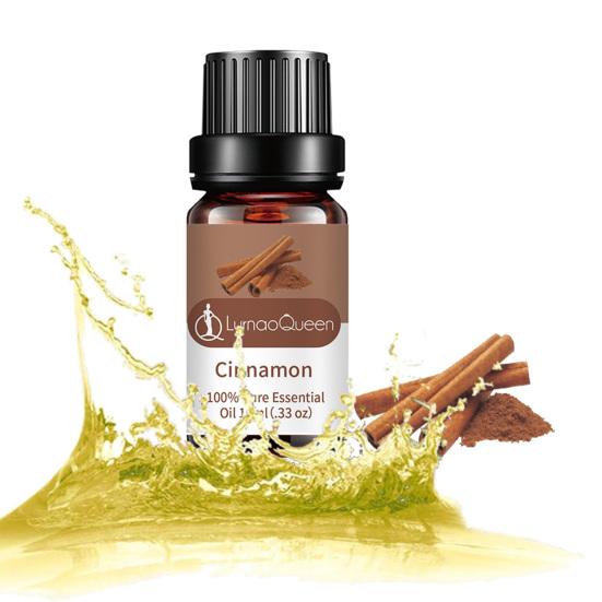 10ML Cinnamon Essential Oil Moisturizing Cinnamon Bark Single Massage Oil for Yoga Room