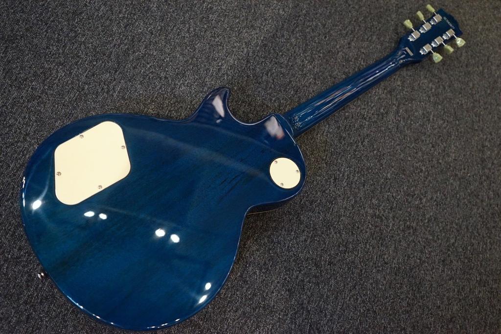 GrassRoots See Thru Blue Electric Guitar G-LP-60S
