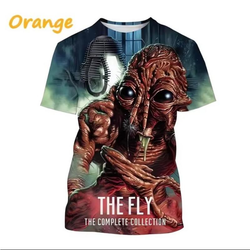 3D Printing Graphic Tshirt for Men Summer Short Sleeve Round Neck Casual Tee Tops Mens Hip Hop T-Shirt Streetwear