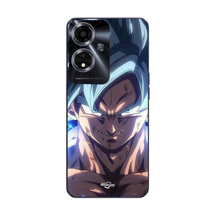 Coque de téléphone - MANIACASE - Oppo A59 5G - Silicone TPU - Dragon Ball Z GOKU - Noir