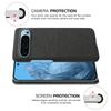 For Google Pixel 9/Pixel 9 Pro Case PC+Cloth Drop-Resistant Phone Protective Cover