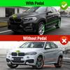 4PCS Car Mud Flaps Splash Guards Mudguards Car Mud Flaps Compatible with BMW X6 G06 2015 2016 2017 2018 2019