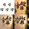 Metal Christmas Entry Doorbell Seasonal Welcome Sign Impermeable Plan Quick Arrange Gift Concept for Home Shop Decors
