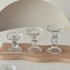 European Retro Roman Column Glass Candlestick - High-End Luxury Scented Candle Holder with Elevated Base