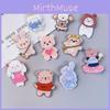 Chic Cartoon Dog Rabbit Cow Brooches For Unisex Fashion And Accessory Lovers