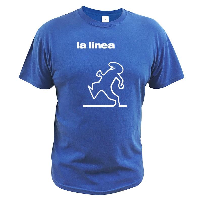 La Linea TV-Serie Print T-Shirt für Männer Mode O-Ausschnitt Unisex Tops Sommer Harajuku Übergroße Kurzarm T-Shirts Streetwear