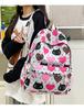 Schoolbag backpack new sweet girl cartoon large capacity backpack Korean version trend junior high school student schoolbag