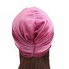 Turban Cap Solid Color Cross Shape Lady Stretchy No Brim Indian Turban Hat for Spring Autumn Winter
