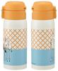 Skater Vacuum Double Structure Direct Drinking Stainless Steel Mug Bottle One Touch Open 350ml Moomin Colorful 350ml Vacuum Double Structure Direct