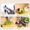 Flying Bird Cat Toy Self-entertainment Bird-Shaped Realistic Bird Sound Cat Toy Vivid Chirping Simulation Bird Interactive Cat