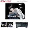Death Note Geldbörse Anime Vollfarbdruck Kurz Faltbar Kartenhalter Unisex Münzbörse 1 Stück