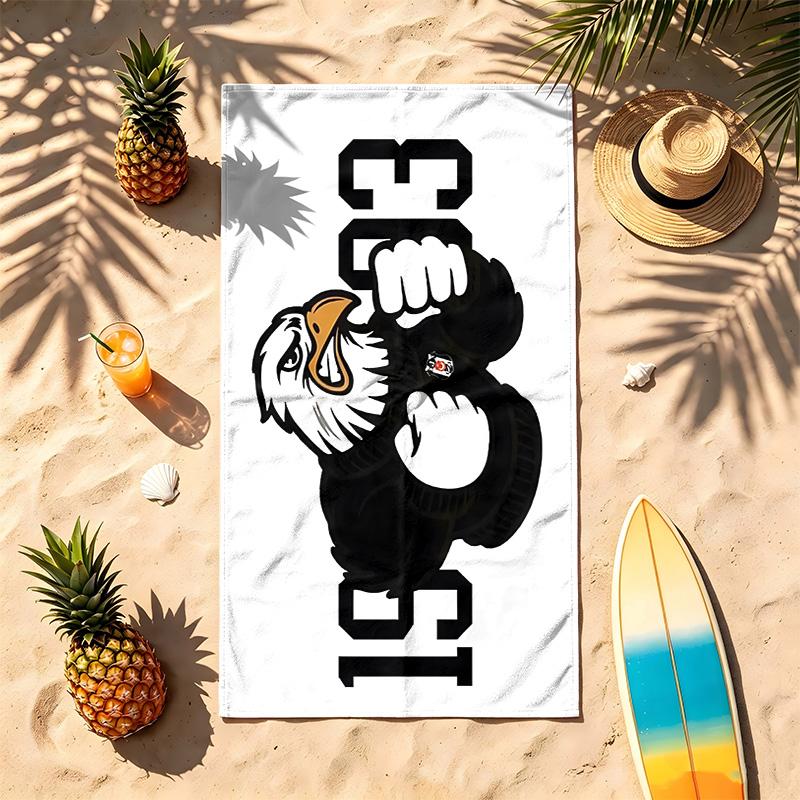 Besiktas JK (1) Theme Beach Towel Sand Resistant Soft And Comfortable Suitable For The Pool Camping Yoga And Diving A Travel
