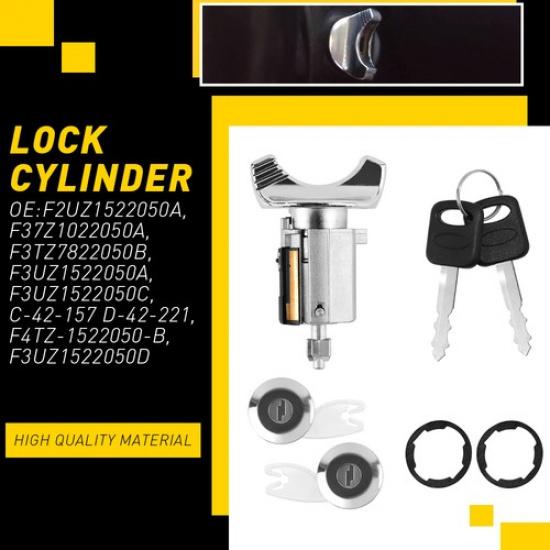 Door Lock Cylinder Ignition Switch For Ford Pickup F150/250/350 1992-1995 EOA