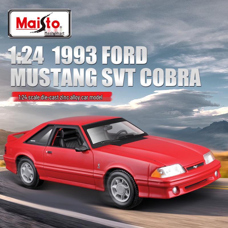 

Maisto 1:24 Ford Mustang SVT Alloy Model Car Toy Collection