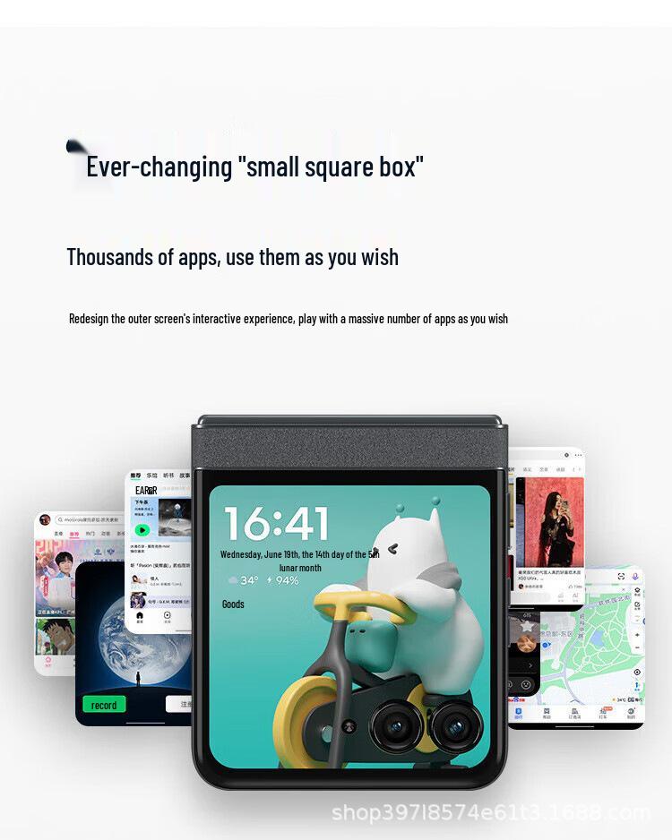 2026 Popular Foldable Screen Smartphone with 5000mAh Battery and Full Network Compatibility
