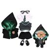 Fashion Style Set for Dolls 17cm Blanket Doll Doll Toy Clothes and Accessories Set of 7 Not Included Apparel [HXLGR] 15-17cm - Clothes, (Doll Only)
