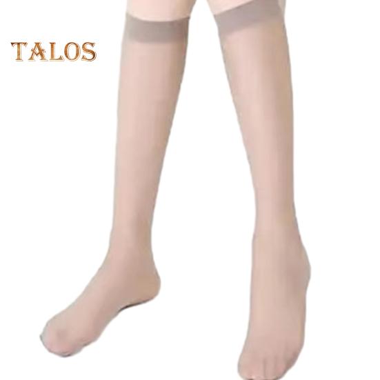 

5 пар женских чулок Ультратонкие прозрачные высокоэластичные противоскользящие однотонные мягкие дышащие быстросохнущие женские длинные носки длиной до икры кофейный