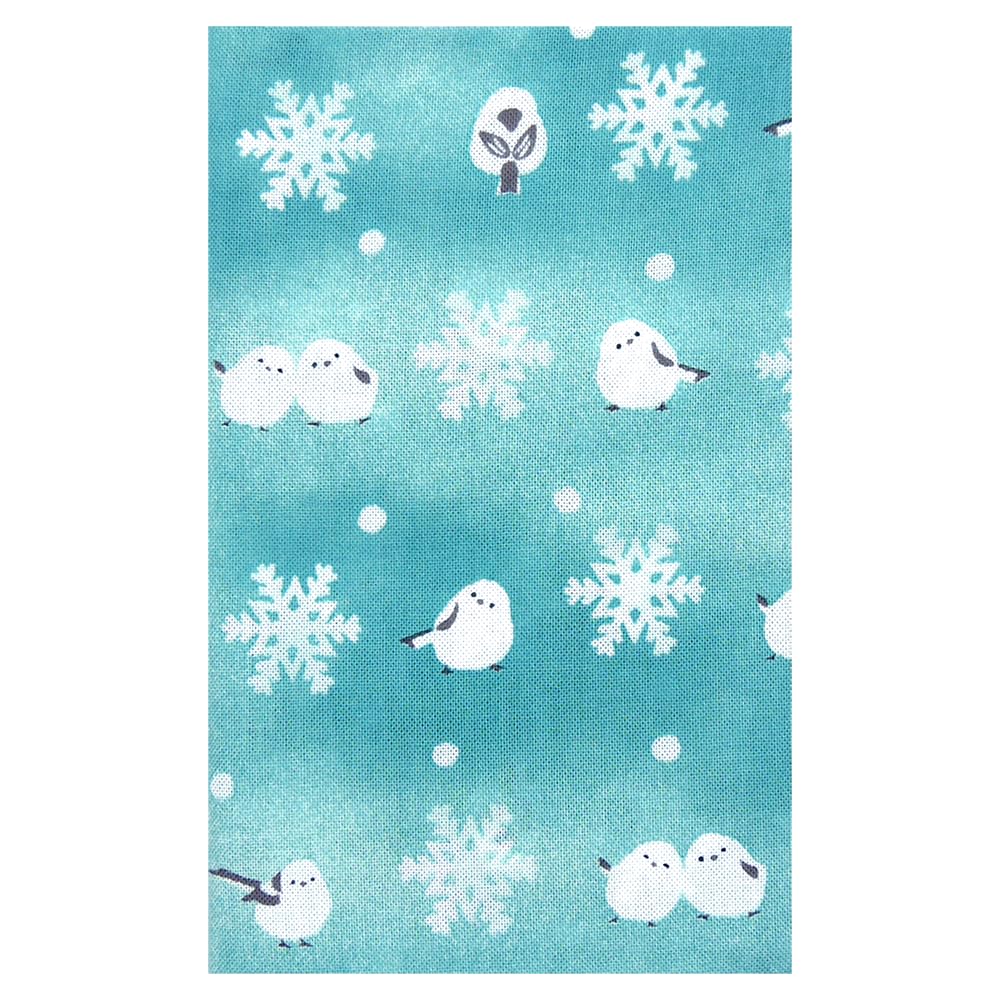 

Hama pattern tenugui striped moth and snow long-tailed