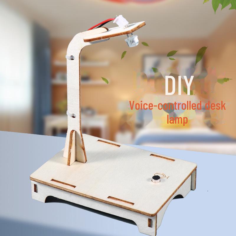 Voice-Controlled DIY Table & Street Lamp Model Kit