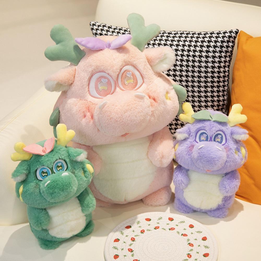 

Anime Cute Chubby Dragon Plush Doll Cartoon Dragon Stuffed Animal Doll Kids Toy