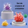 Utility One STEM Science Kit, Crystal Growing Experiment, 2 Colors, Educational Toys for Kids Ages 6+