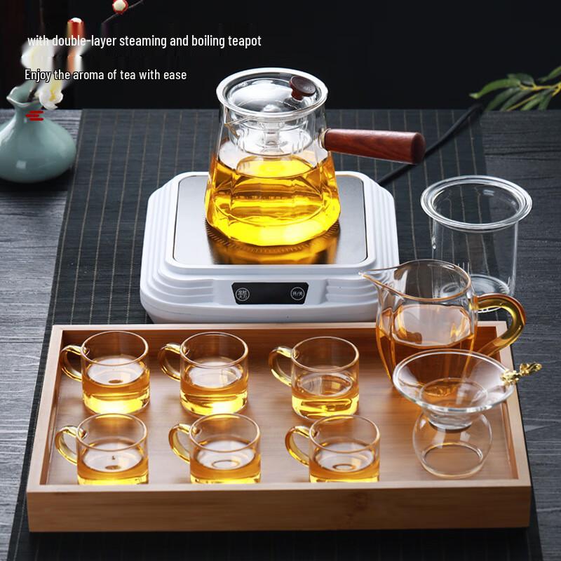 Borosilicate Glass Dual-Use Teapot