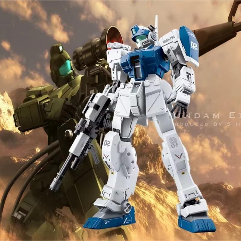 HG 1/144 GM Sparta RGM-79 Snow And White Dog Squad Color Assemble Model Kit Action Figures Toy Gift Matching DIY Luxury Board