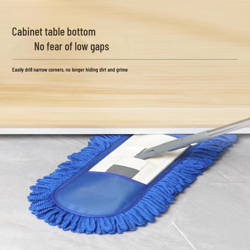 MDNG 60cm Flat Dust Mop Replacement Heads (2-pack)